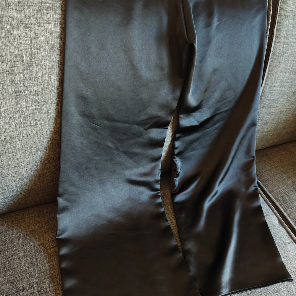 Calvin Klein satin wide leg pants XS - Picture 2 of 2